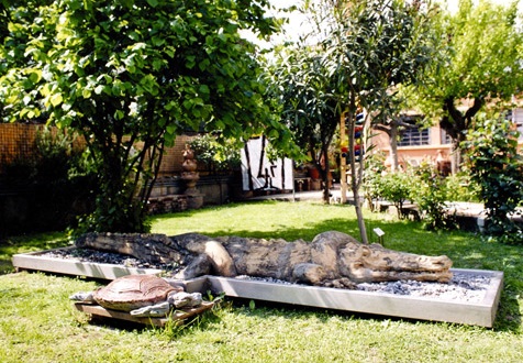Fondazione Museo Giuseppe Mazzotti - Coccodrillo, Lucio Fontana