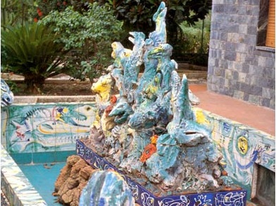 Via dell'Arte figulina - Eliseo Salino, Fontana, 1967