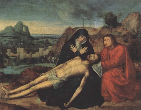 Chiavari, Palazzo Rocca - Quentin Massys, Lamentazione sul Cristo morto