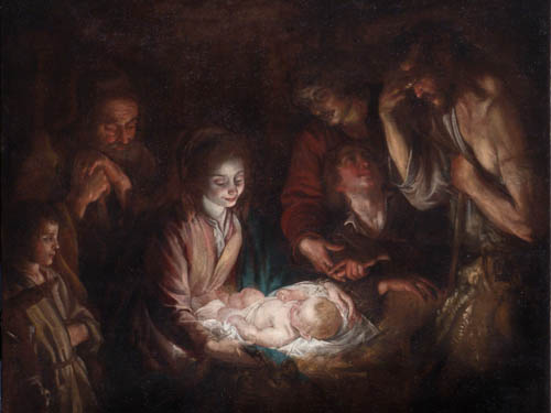 Museo dei beni culturali Cappuccini - Giovanni Battista Casoni: Adorazione dei pastori