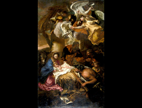 Chiesa di San Luca - Giovanni Benedetto Castiglione, il Grechetto, Adorazione dei Magi