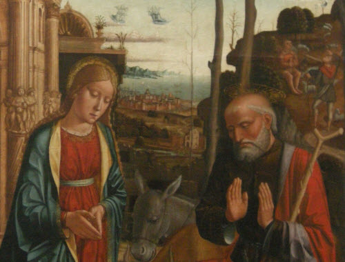 Museo di Sant'Agostino - Luca Baudo (Luca da Novara), Nativita'