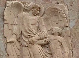 Chiesa di San Raffele al Porto - L'angelo Raffaele e Tobia, 1952
